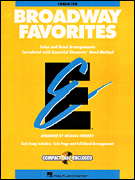 Essential Elements Broadway Favorites Oboe band method book cover